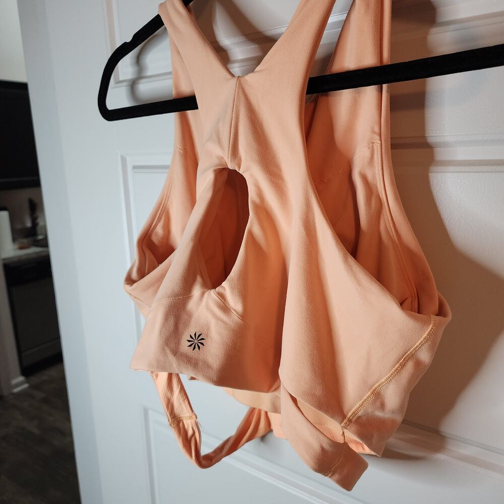 Peach Sleeveless Women's Intimate Top - Picture 7 of 7